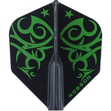 Robson - Plus Tribe - Big Wing Dart Flights - Green