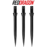 Red Dragon - Black Trident Dart Points - 32mm - Black