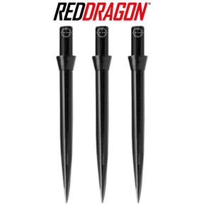 Red Dragon - Black Trident Dart Points - 32mm - Black