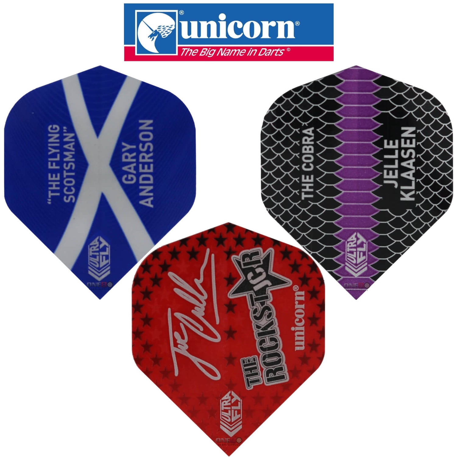 Unicorn - Ultrafly Pro Player - Big Wing Dart Flights -