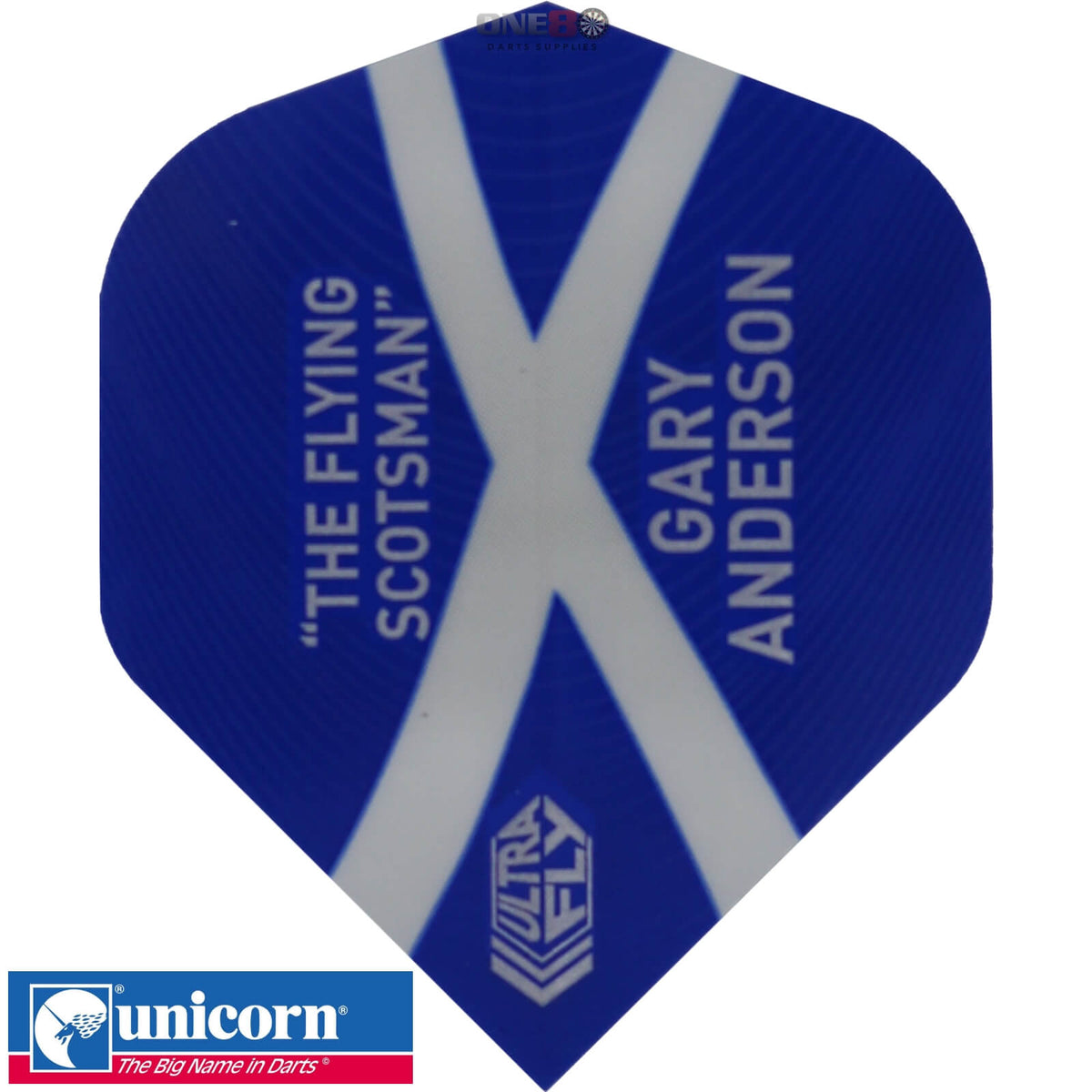 Dart Flights - Unicorn - Ultrafly Pro Player - Big Wing Dart Flights Gary Anderson