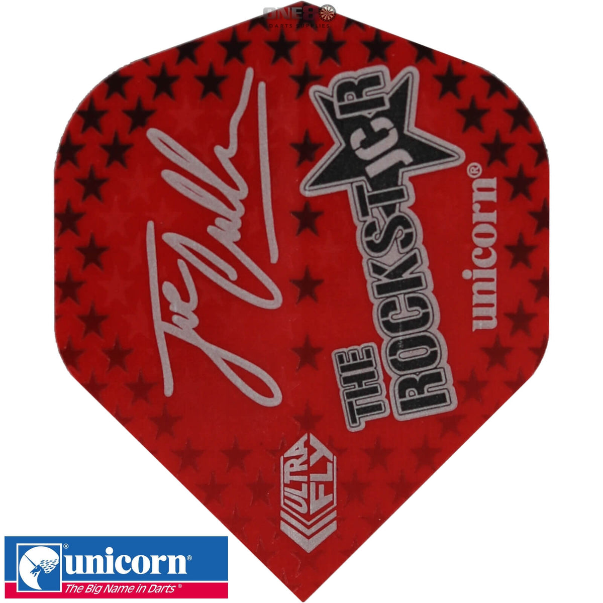 Dart Flights - Unicorn - Ultrafly Pro Player - Big Wing Dart Flights Joe Cullen