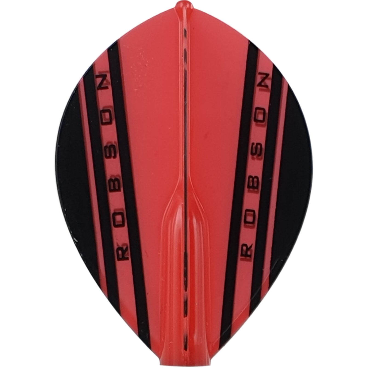 Dart Flights - Robson - Plus V Series - Pear Dart Flights Red