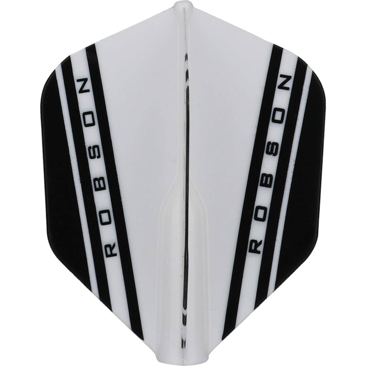 Dart Flights - Robson - Plus V Series - Standard Dart Flights White