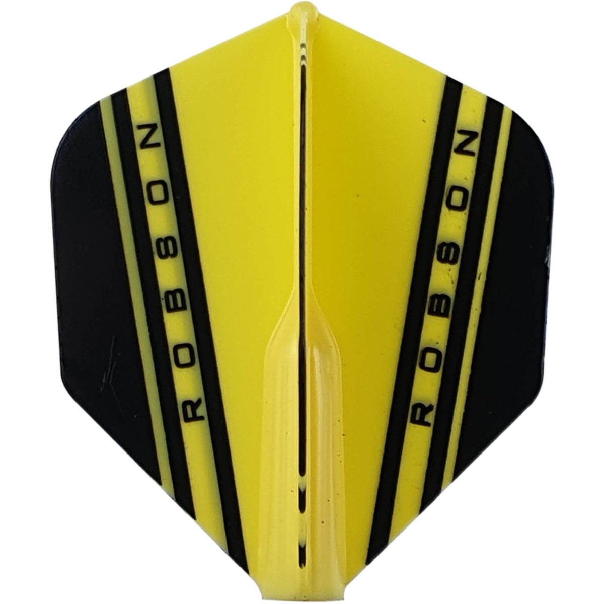 Dart Flights - Robson - Plus V Series - Big Wing Dart Flights Yellow