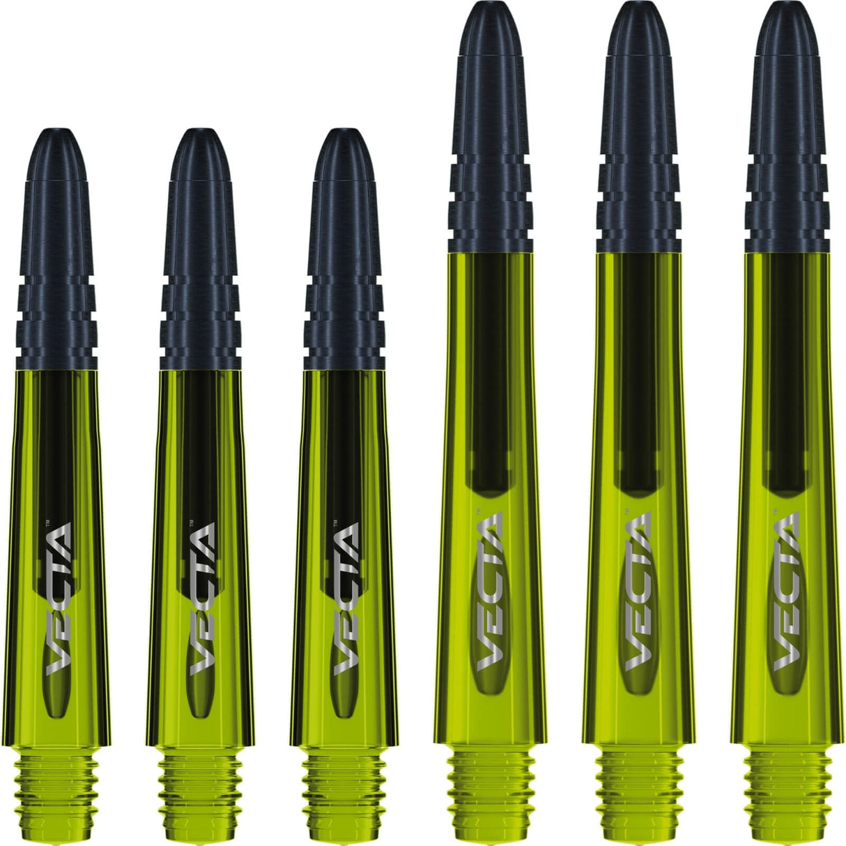 Winmau - Vecta - Hybrid Dart Shafts - Short (34mm) / Green