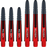 Winmau - Vecta - Hybrid Dart Shafts - Short (34mm) / Red