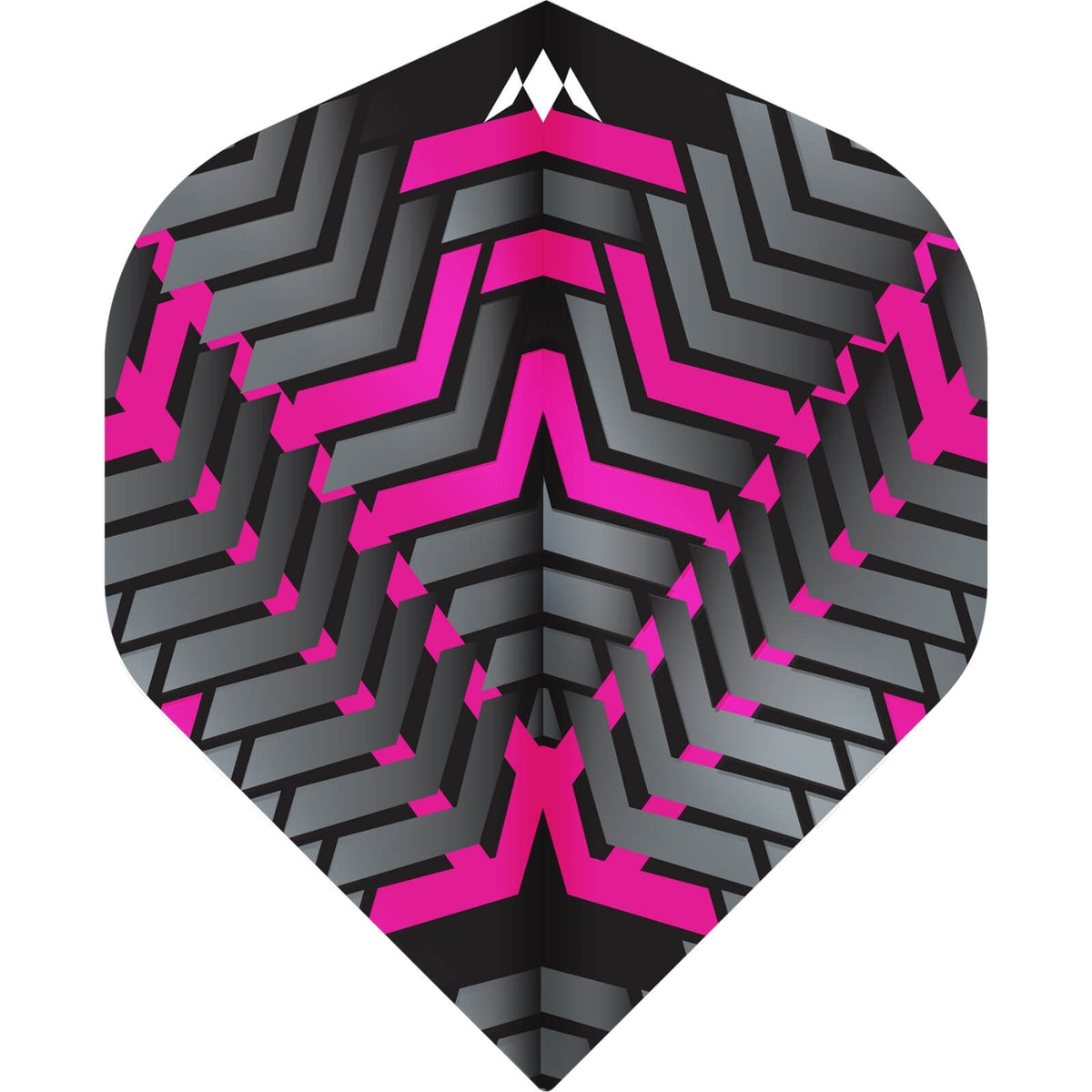Dart Flights - Mission - Vex - Big Wing Dart Flights Pink