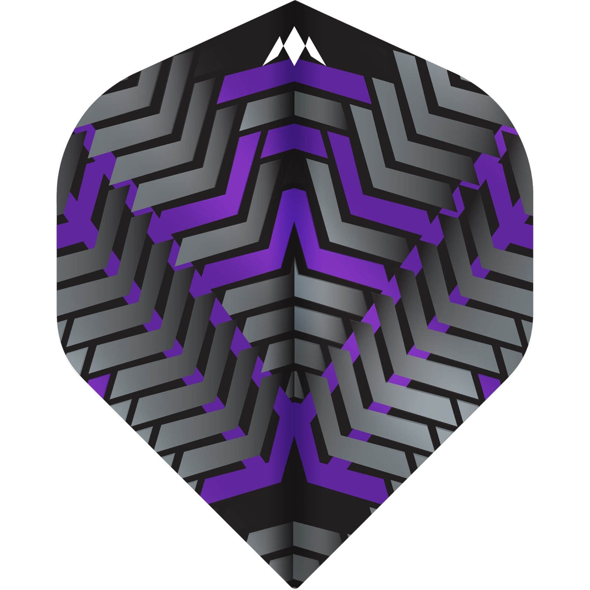Dart Flights - Mission - Vex - Big Wing Dart Flights Purple