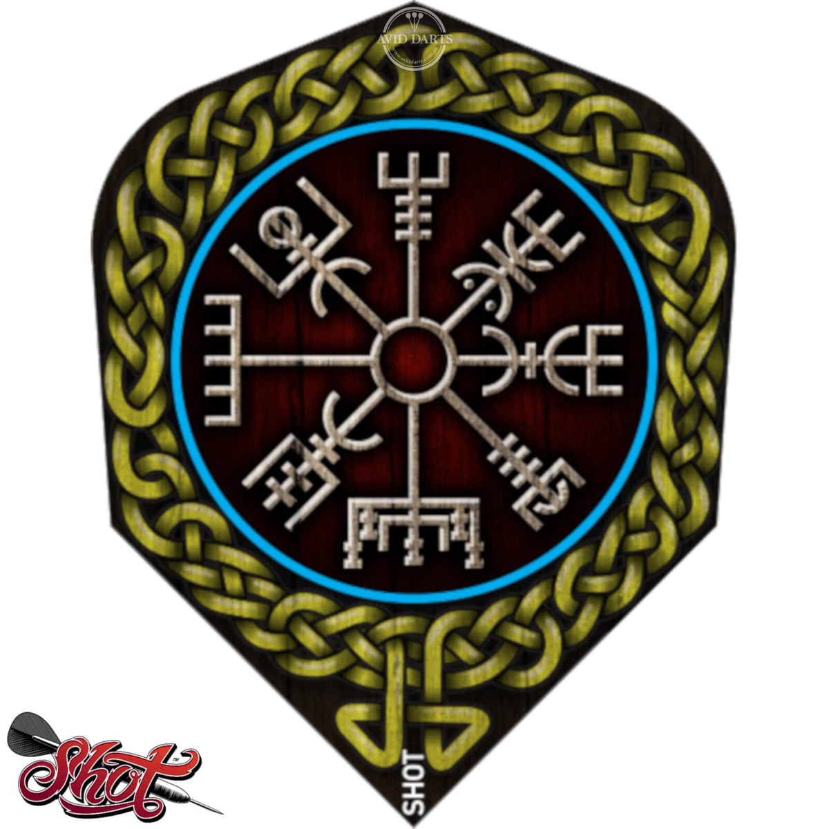 Dart Flights - Shot - Viking - Standard Dart Flights Drakkar