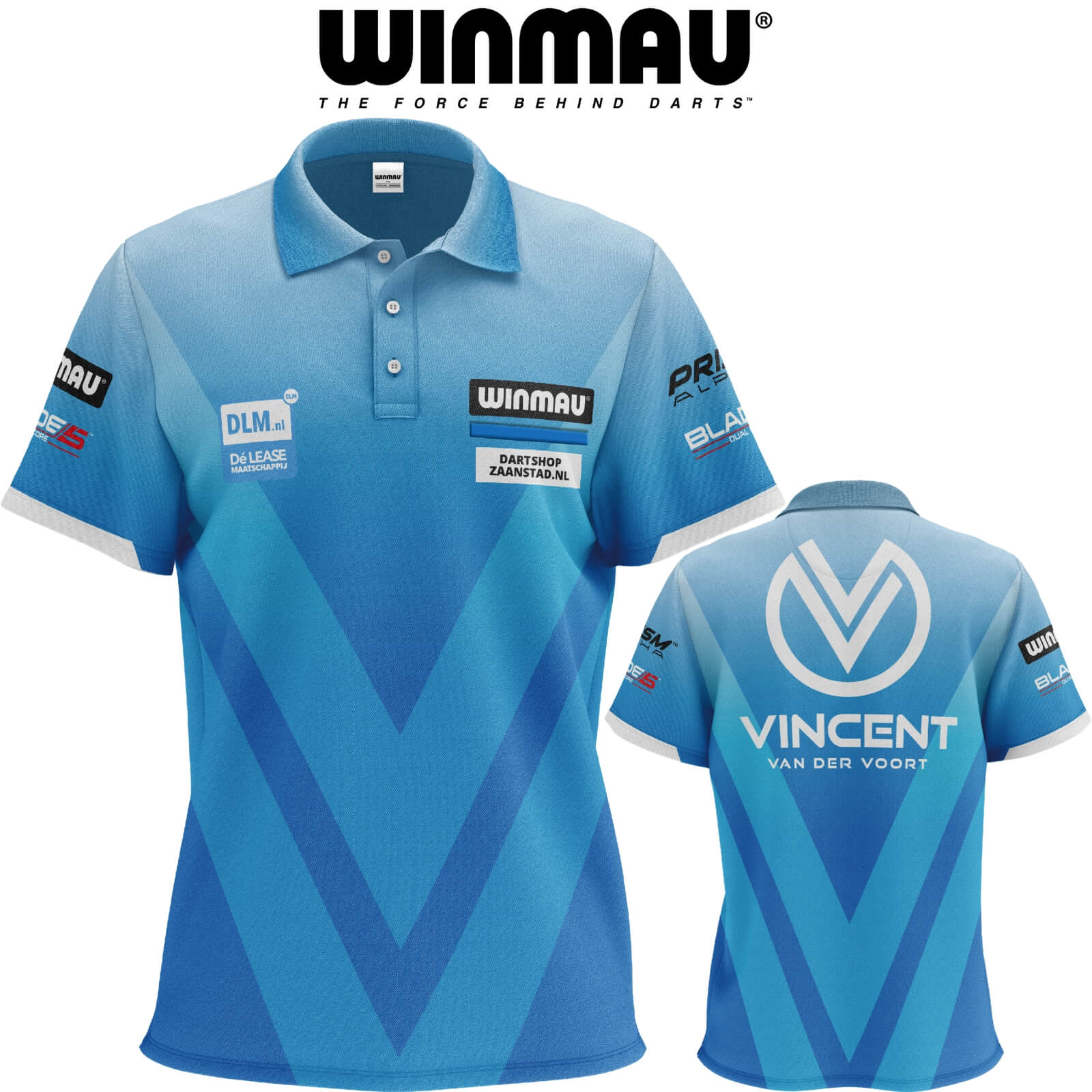 Dart Shirts - Winmau - Vincent van der Voort Dart Shirt - M to 3XL 