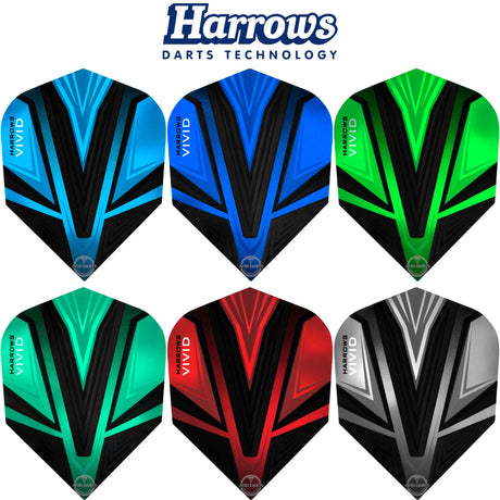 Harrows - Vivid - Standard Dart Flights -