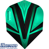 Harrows - Vivid - Standard Dart Flights - Jade