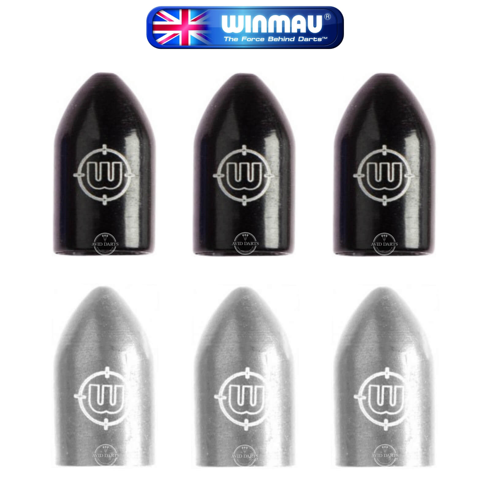 Flight Accessories - Winmau - Whizlock Spare Dart Shaft Caps 