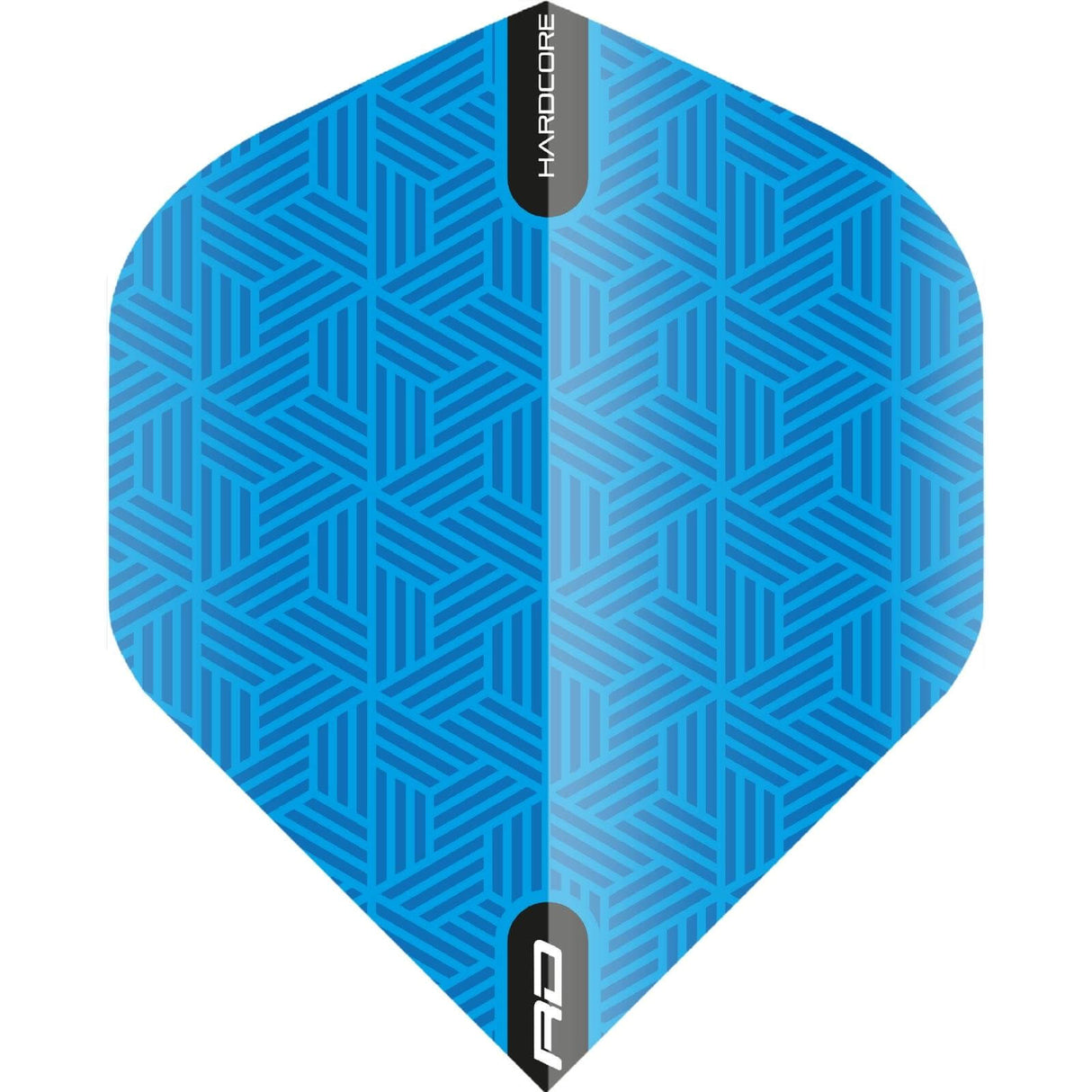 Red Dragon - Hardcore Radical Woven Pattern - Big Wing Dart Flights - Blue