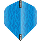 Red Dragon - Hardcore Radical Woven Pattern - Big Wing Dart Flights - Blue