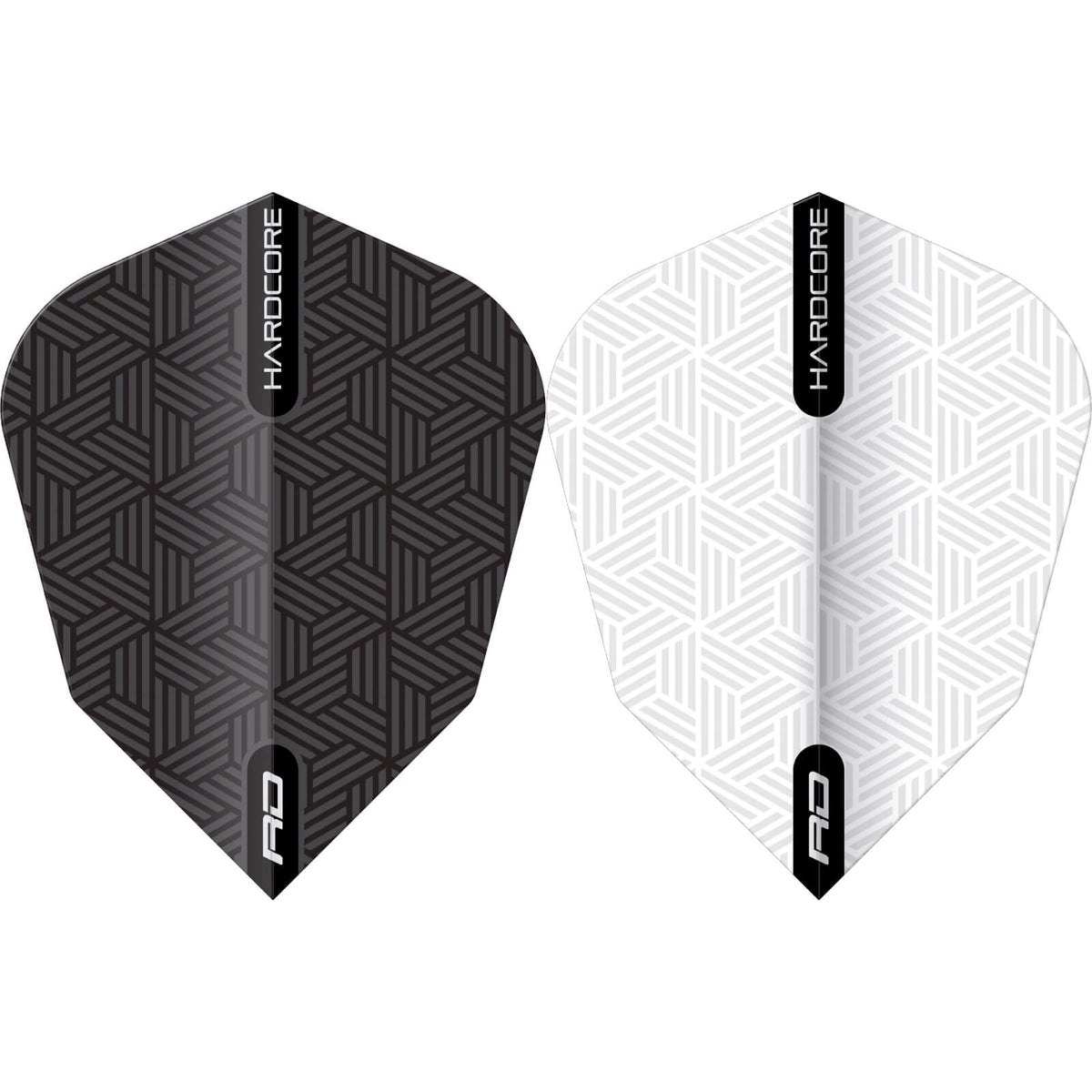 Dart Flights - Red Dragon - Hardcore Radical Woven - V-Standard Dart Flights 