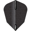 Red Dragon - Hardcore Radical Woven - V-Standard Dart Flights - Black