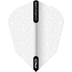 Red Dragon - Hardcore Radical Woven - V-Standard Dart Flights - White