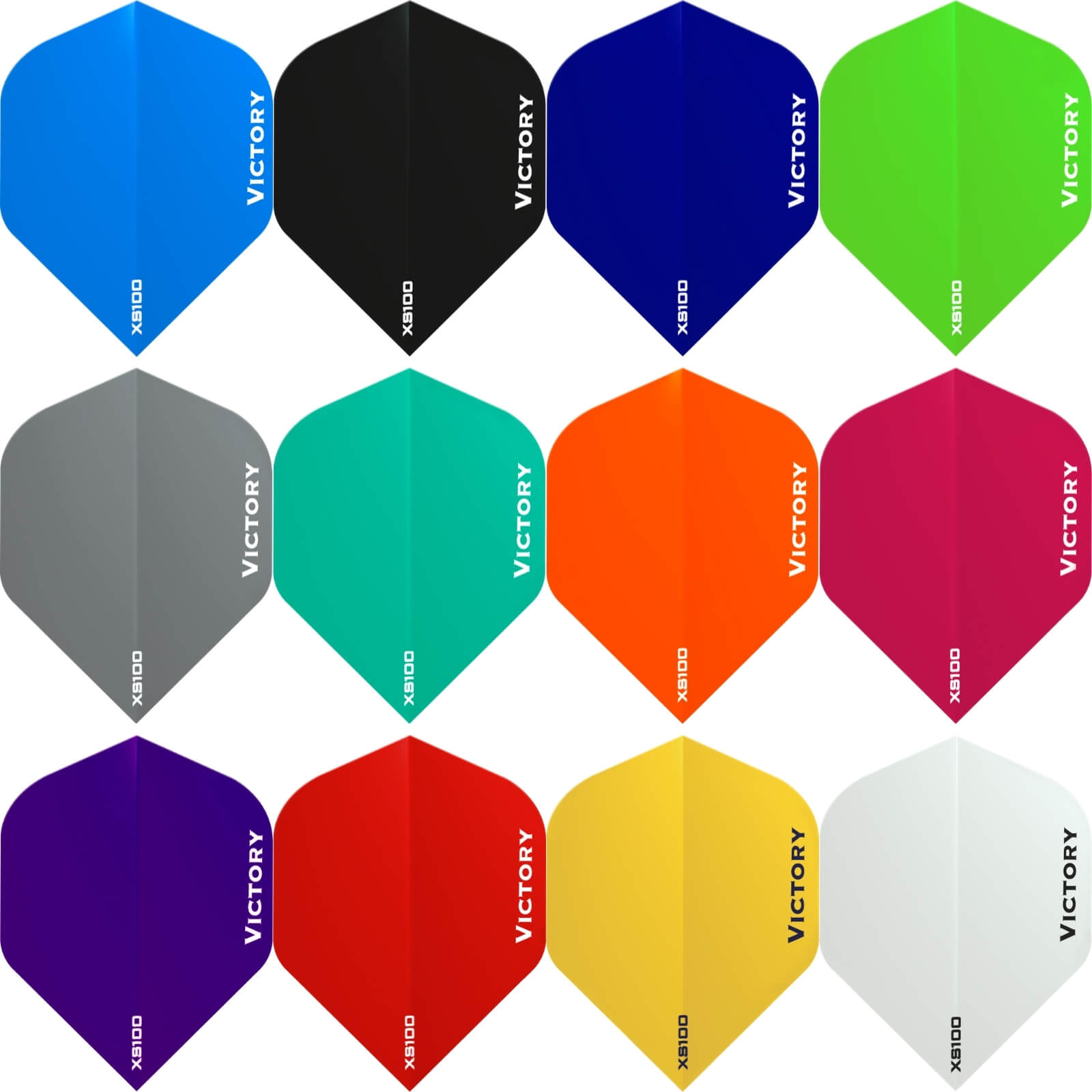 Dart Flights - Victory - XS100 - Big Wing Dart Flights 