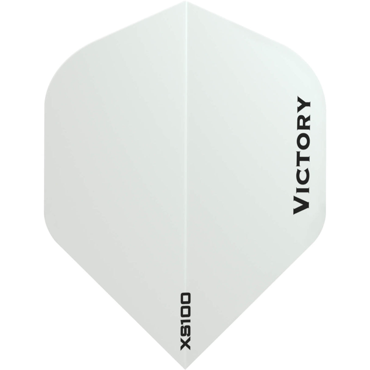 Victory - XS100 - Big Wing Dart Flights - White