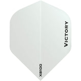 Victory - XS100 - Big Wing Dart Flights - White