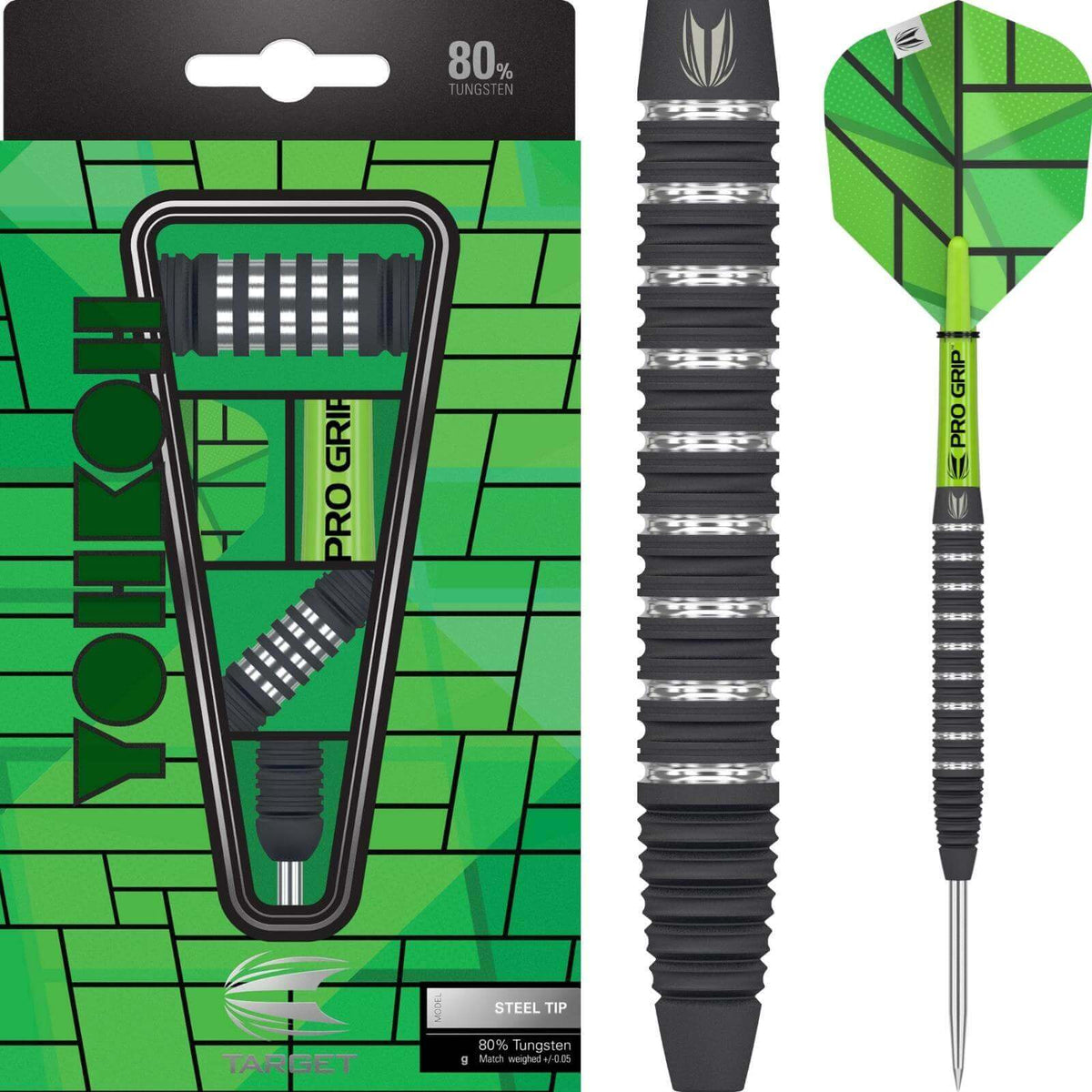 Darts - Target - Yohkoh 02 Darts - Steel Tip - 80% Tungsten - 23g 24g 25g 