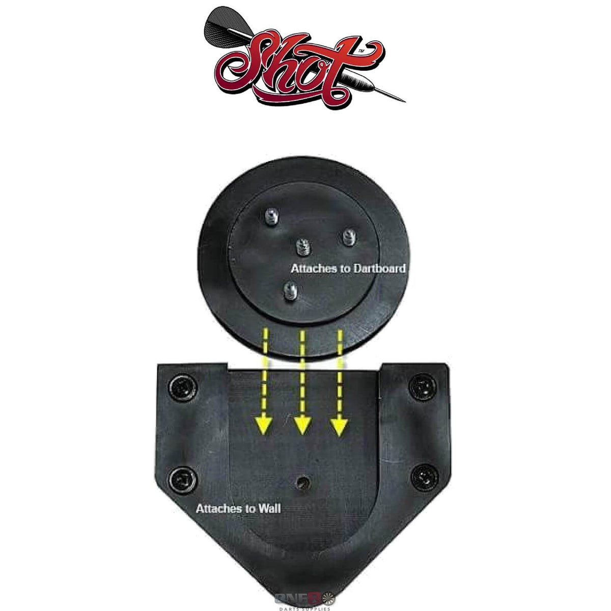 Shot Rotating Dartboard Mounting Bracket For Sale Avid Darts Shop