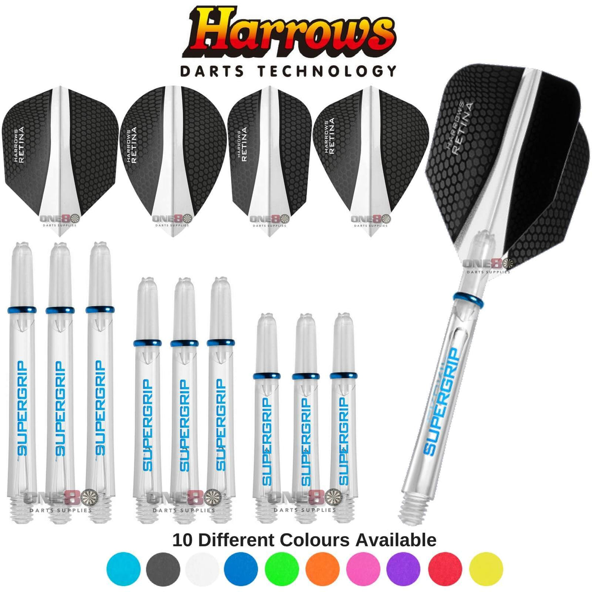 Training Accessories - Harrows - Retina - Darts Test Setup Combination Kit Clear