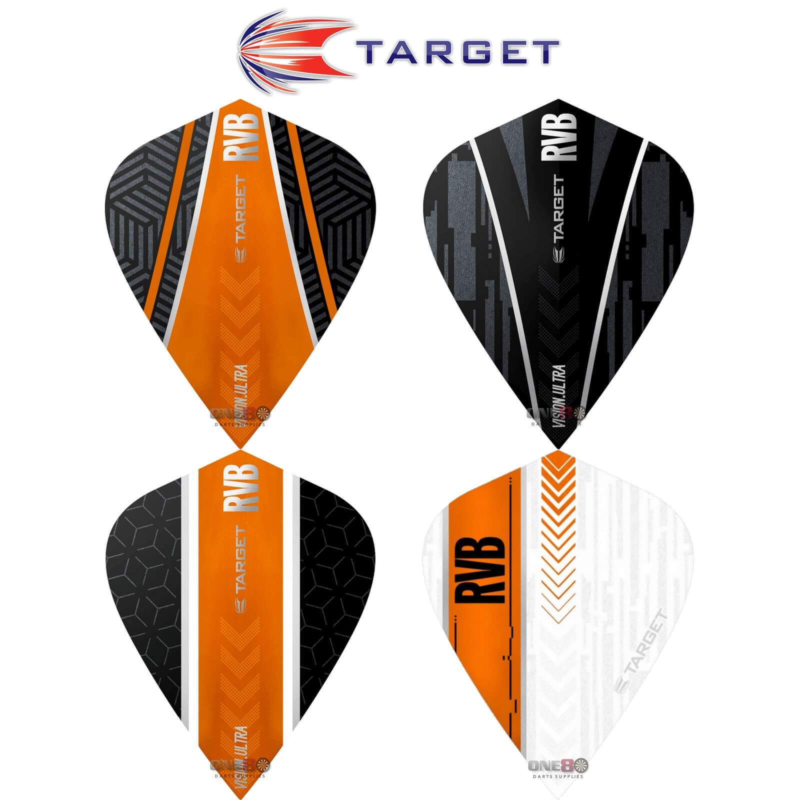 Dart Flights - Target - Raymond Van Barneveld RvB - Kite Dart Flights 