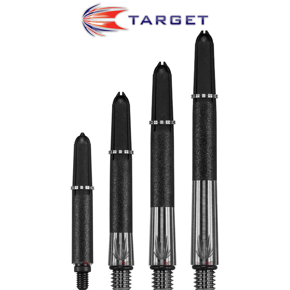 Target - Carbon Ti Pro Hybrid Dart Shafts -